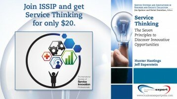 Join ISSIP and get Service Thinking for only $20